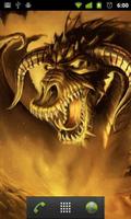 gold dragon live wallpaper screenshot 1