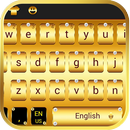 Oro emoji Teclado Tema APK