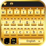 Gold Theme for Free Emoji Keyboard