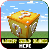 Lucky Gold Blocks for MCPE icon