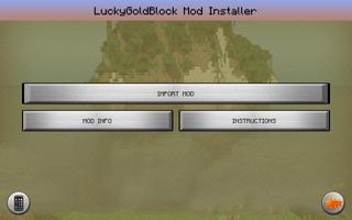 Lucky Gold Blocks for MCPE ảnh chụp màn hình 3