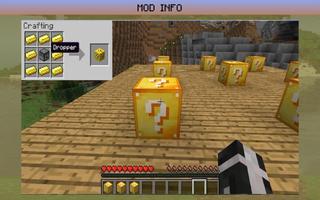 Lucky Gold Blocks for MCPE capture d'écran 1