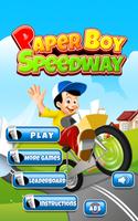 Paper Boy Speedway FREE постер