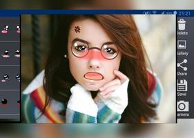 Anime Stickers Camera تصوير الشاشة 2
