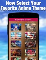 Anime Keyboard Themes capture d'écran 3
