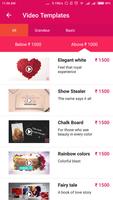 Wedding, Birthday Invitations for social share 截图 1