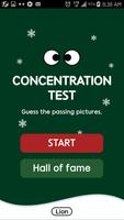 ConcentrationTest poster