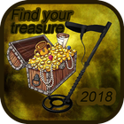 Find your treasure icon