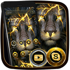 Thème Golden Lion sauvage icône