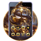 Golden Crown Snake Theme icono