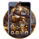 Golden Crown Snake Theme icône