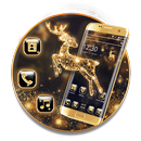 Goldenes Diamant-Rotwild-Thema APK