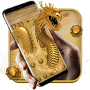 Goldenes Drache-Thema APK