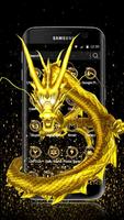 3D Luxury Golden Dragon Theme screenshot 2