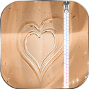 Golden Heart Screen Lock APK