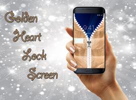 Golden Heart Screen Lock تصوير الشاشة 3