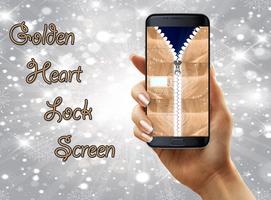 Golden Heart Screen Lock تصوير الشاشة 2