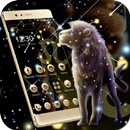Goldenes Luxus-Löwe-Thema APK