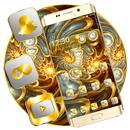 Luxurious Golden Metallic Theme APK