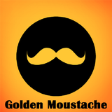 Golden Moustache أيقونة