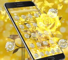 Golden Rose Birdcage پوسٹر