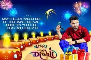 Diwali Photo Frame poster