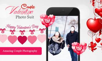 Couple Valentine Photo Suit capture d'écran 1