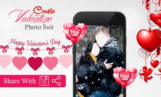 Couple Valentine Photo Suit capture d'écran 3