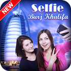 Selfie With Burj Khalifa icône