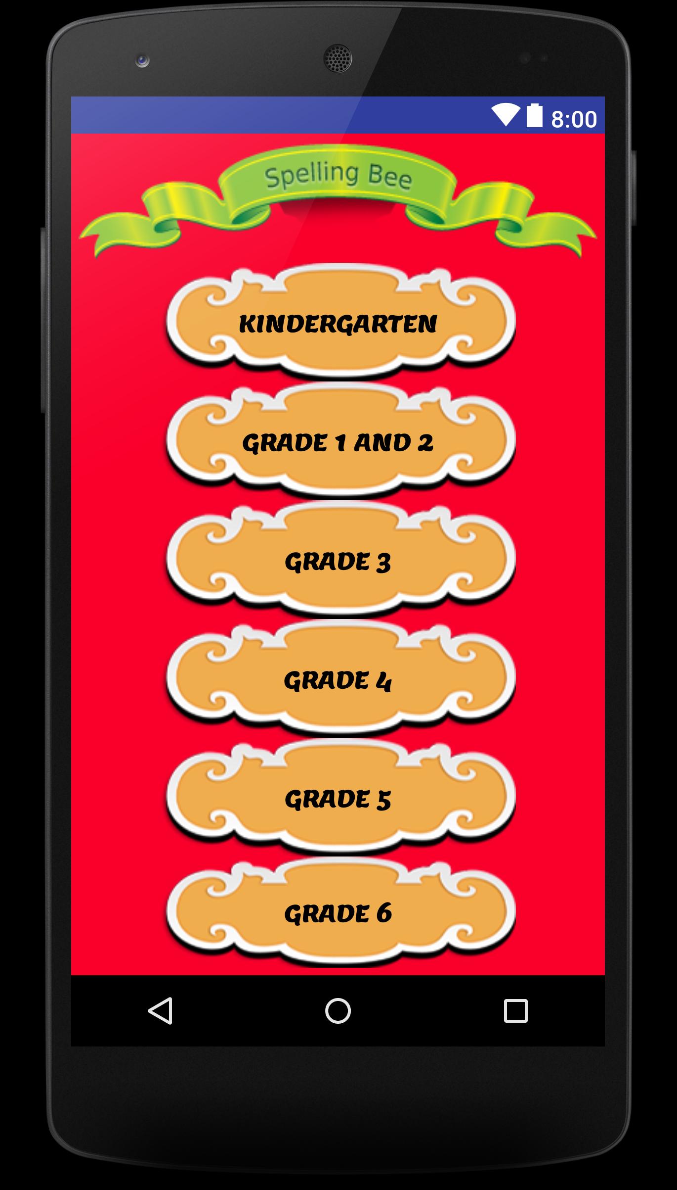Kindergarten Spelling Bee Free For Android Apk Download