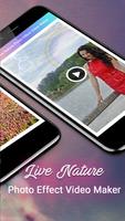 Live Nature Photo Effect Video Maker captura de pantalla 3