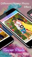 Flower Photo Effect Video Maker imagem de tela 2