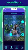 Live Waterfall Photo Frames - PhotoVideo Editor capture d'écran 1