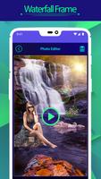 Live Waterfall Photo Frames - PhotoVideo Editor capture d'écran 3
