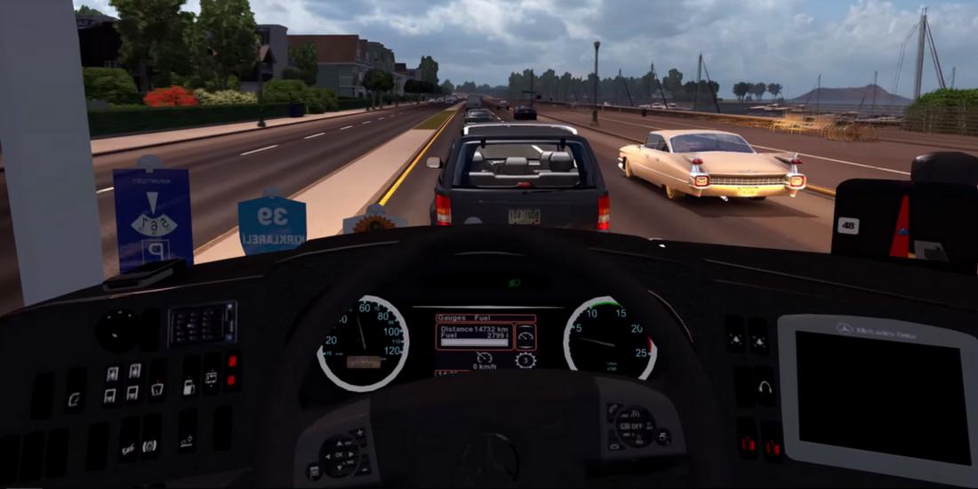 Симуляторы вождения с открытым миром. Bus Driver Simulator 2017.