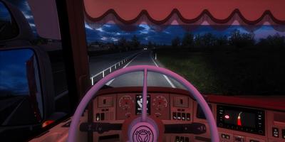 Euro Truck Driver Simulator 3D capture d'écran 1