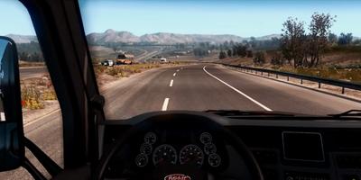 American Truck Simulator Deluxe 2017 Cartaz