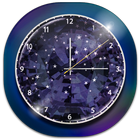 Night Diamond Clock Zeichen