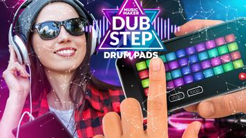 Drum Pad dubstep music maker d poster