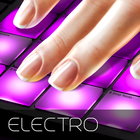 Drum Pad electro music maker d آئیکن