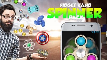 Fidget hand spinner pack poster