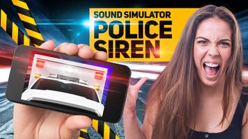 Police sound siren simulator poster