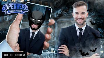 What are you superhero face scanner simulator poster