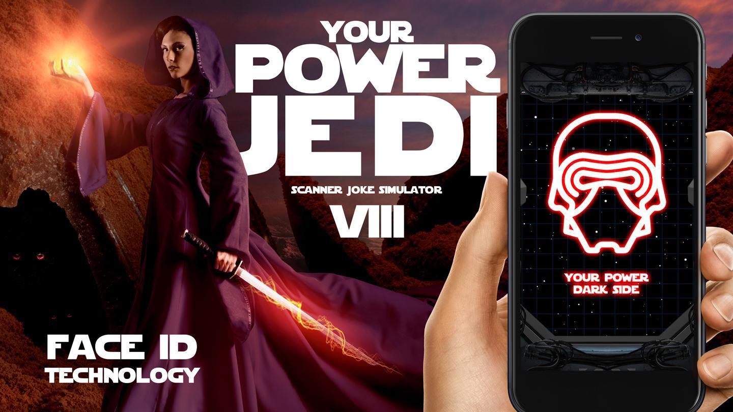 You power jedi scanner face id test prank screenshot 1.