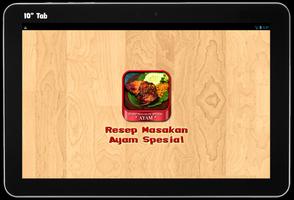 Resep Masakan Ayam Spesial poster