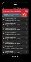 برنامه‌نما Ringtones Adzan dan Takbir عکس از صفحه