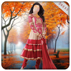 Indian Dress Photo Suit icône