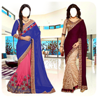 Indian Saree Photo Suit biểu tượng