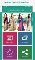 Indian Saree Photo Suit Cartaz
