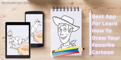 How To Draw Toy Story Drawing Game For Adult পোস্টার